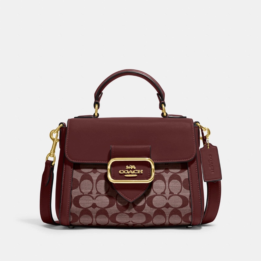 95. Coach Morgan Top Handle Satchel In Signature Chambray
BESTSELLER